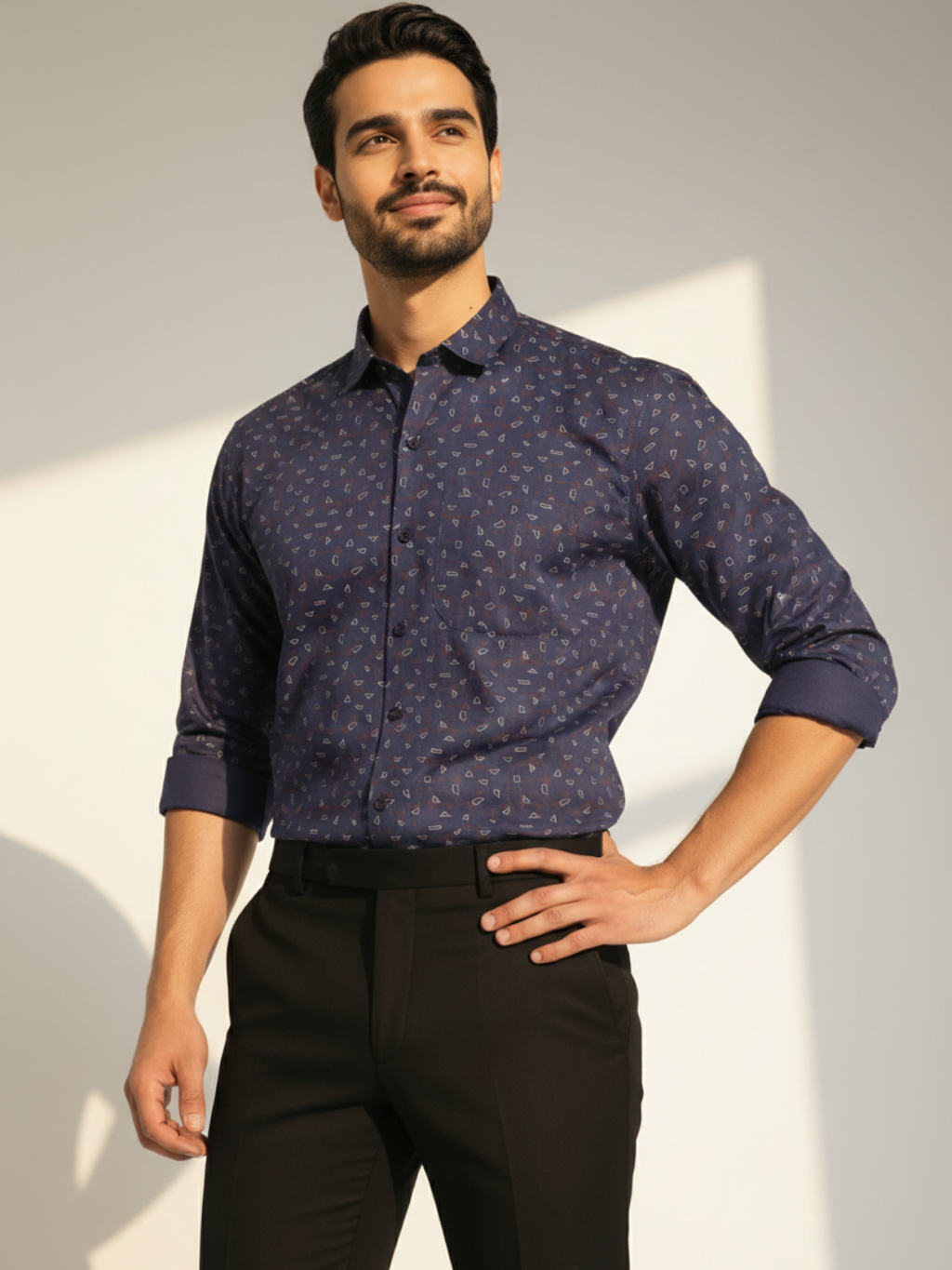 Geometric Prints GIZA Shirt