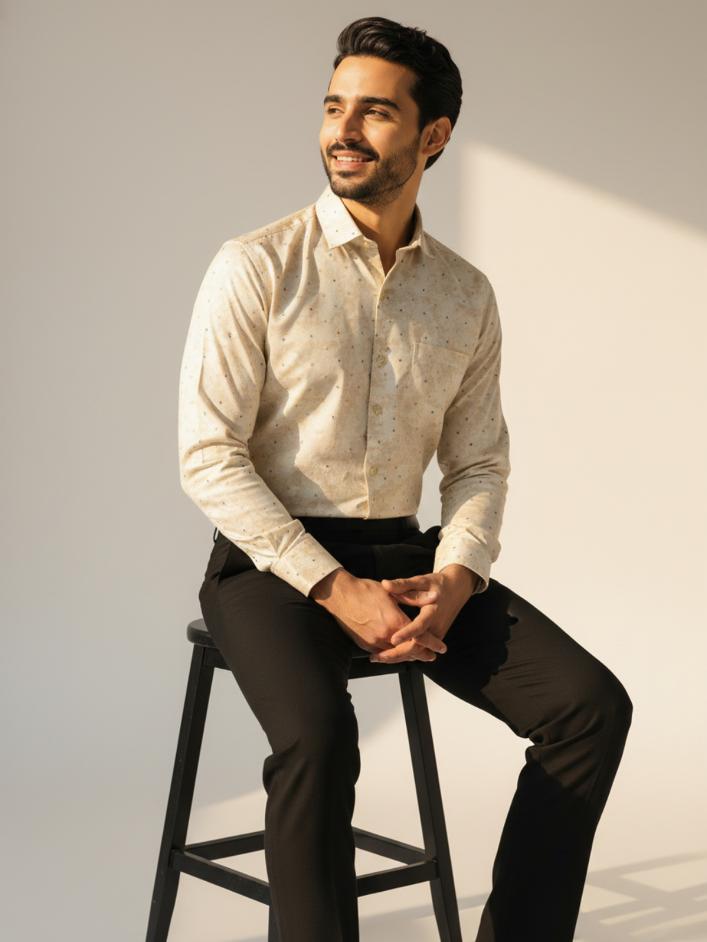 Helbourne GIZA Prints Shirt