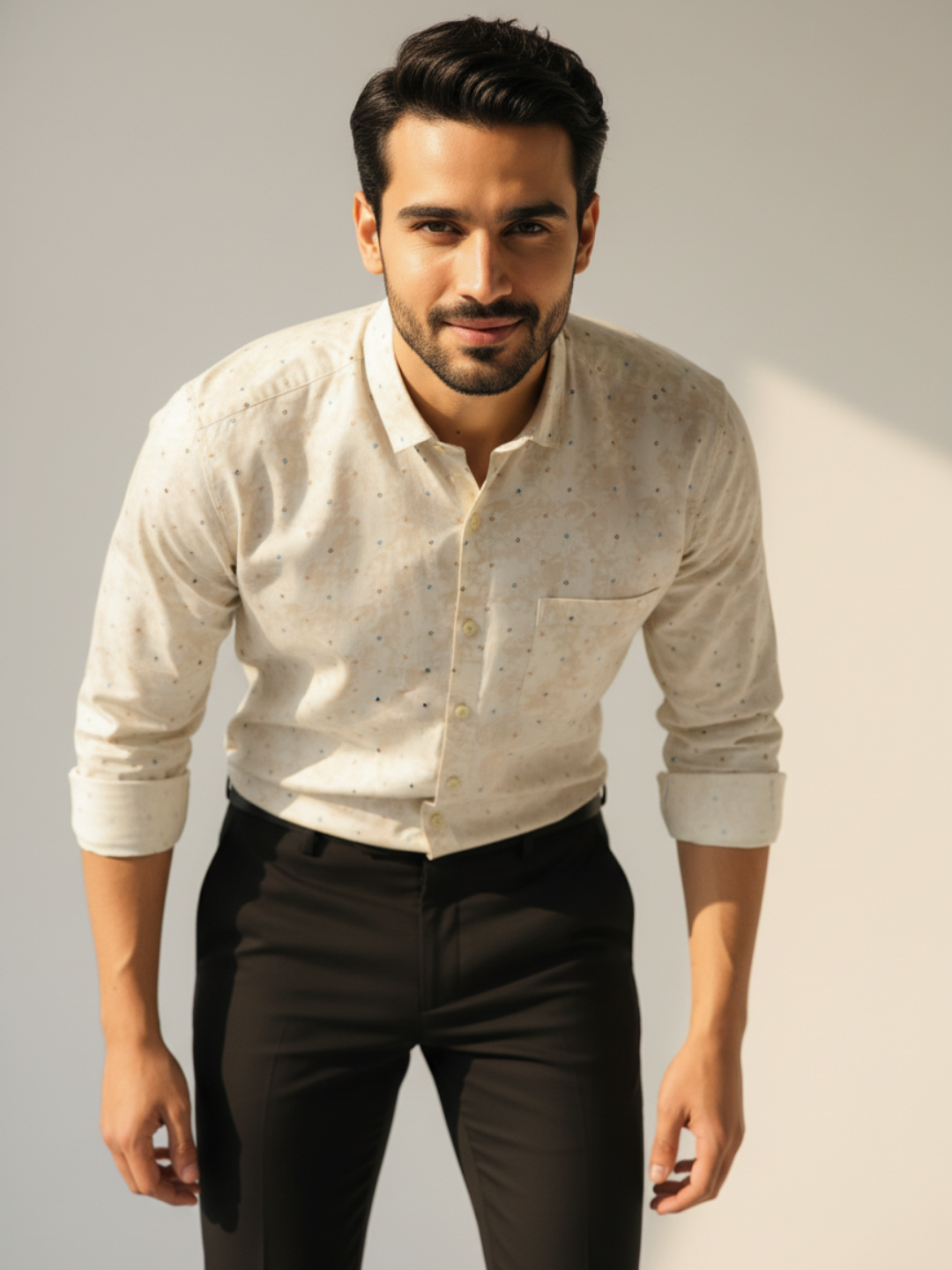 Helbourne GIZA Prints Shirt