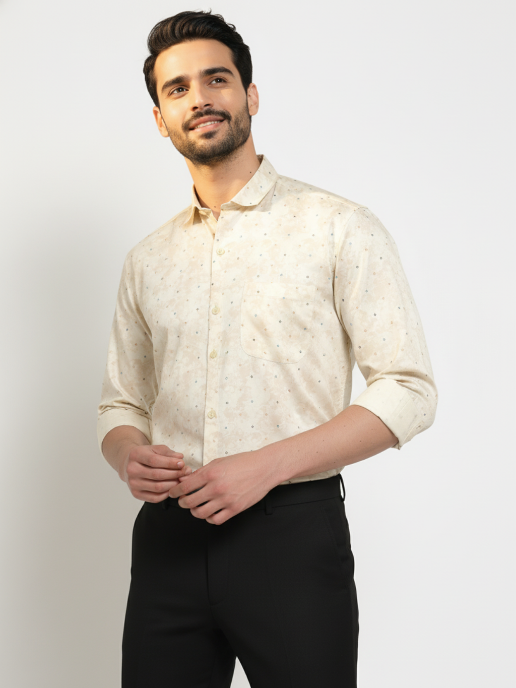 Helbourne GIZA Prints Shirt