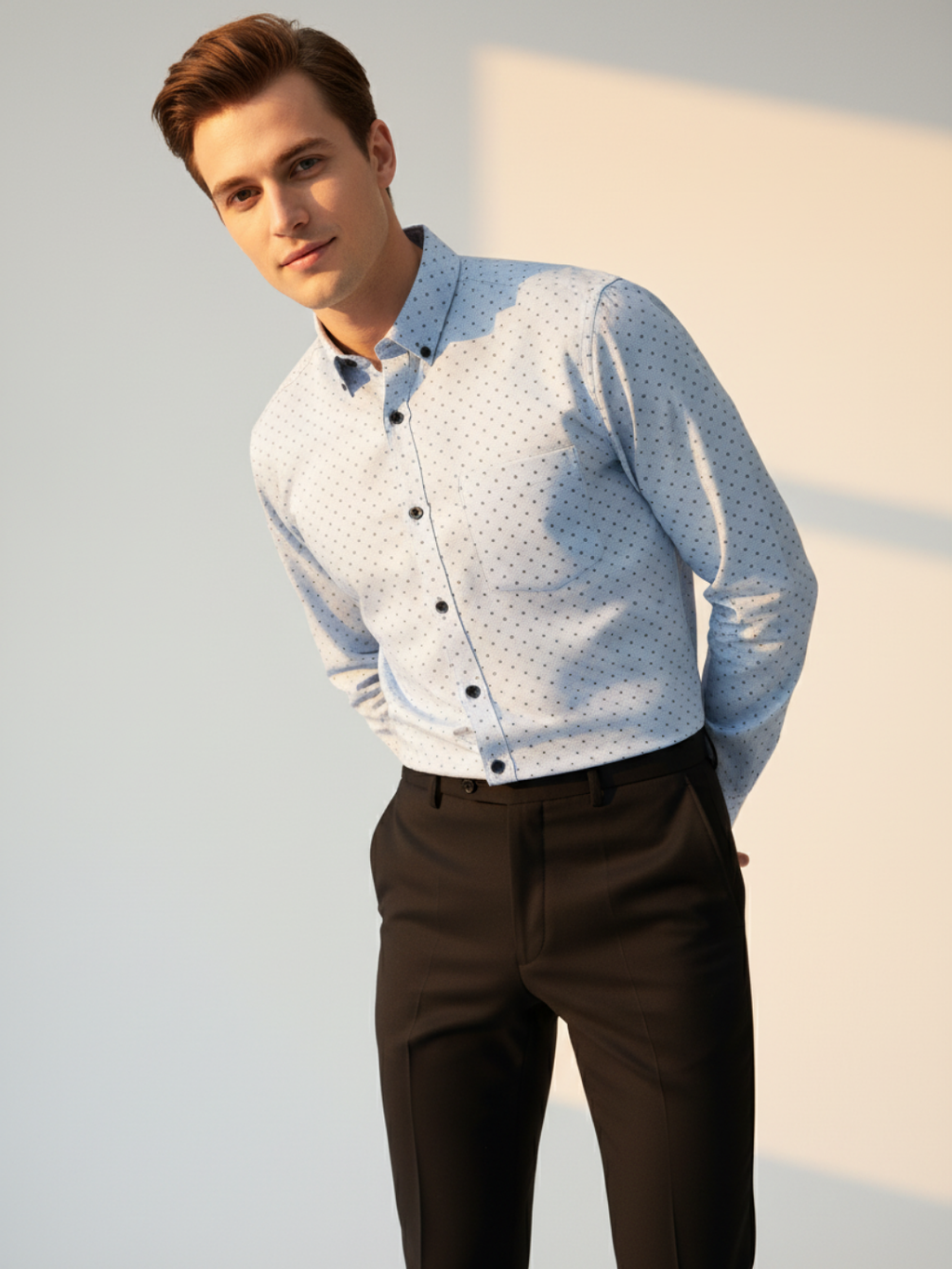 Hron GIZA Printed Shirt