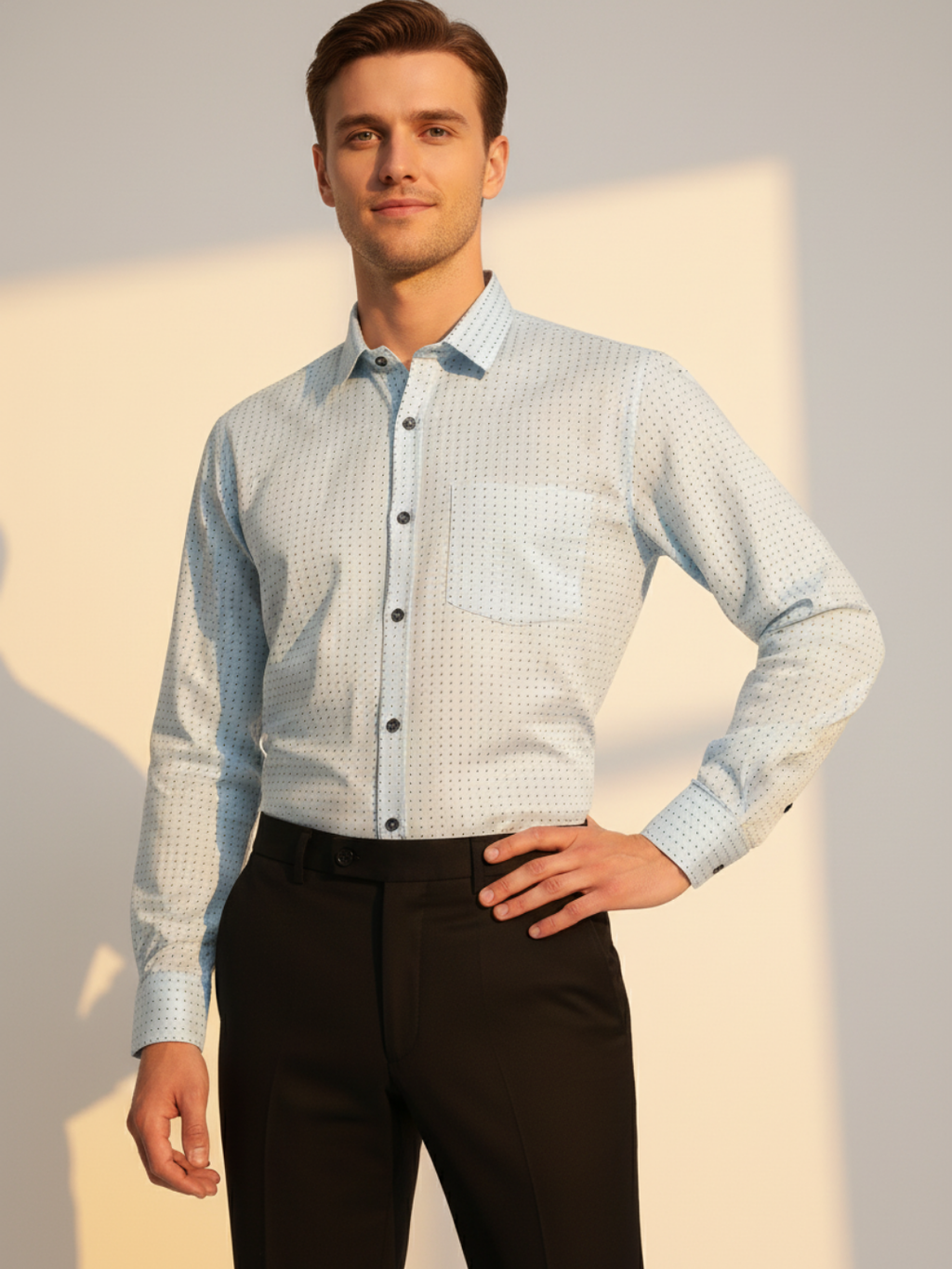 Hron GIZA Printed Shirt