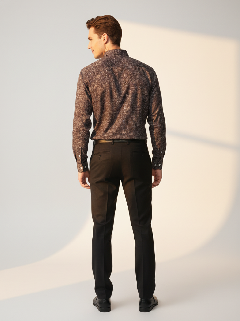 Hycinth Print GIZA Shirt