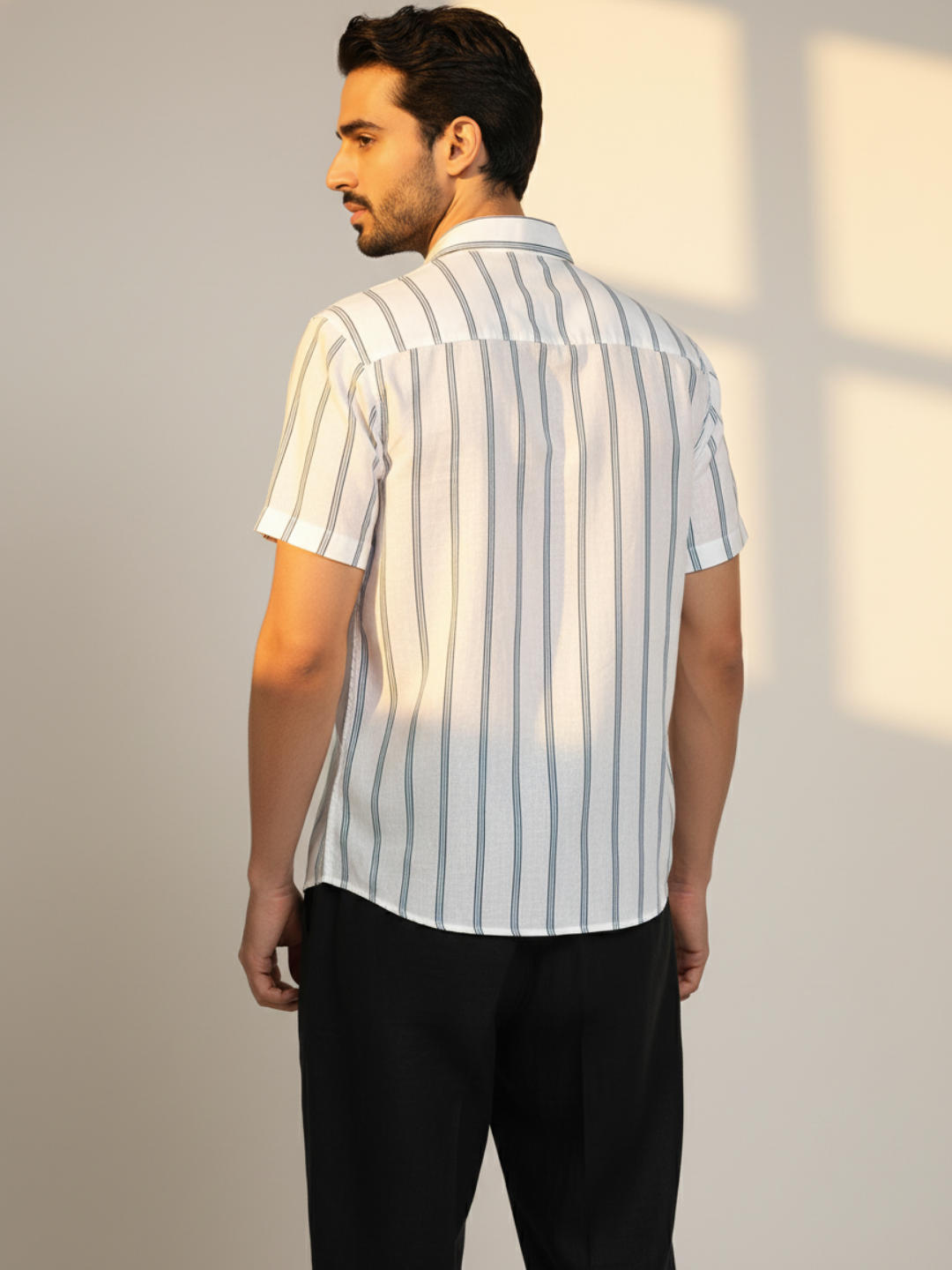 Blue Stripes Premium Shirt