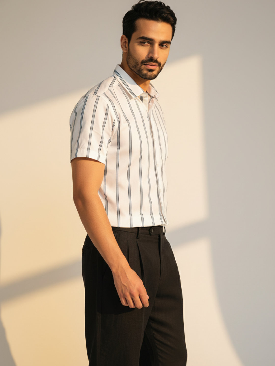 Blue Stripes Premium Shirt