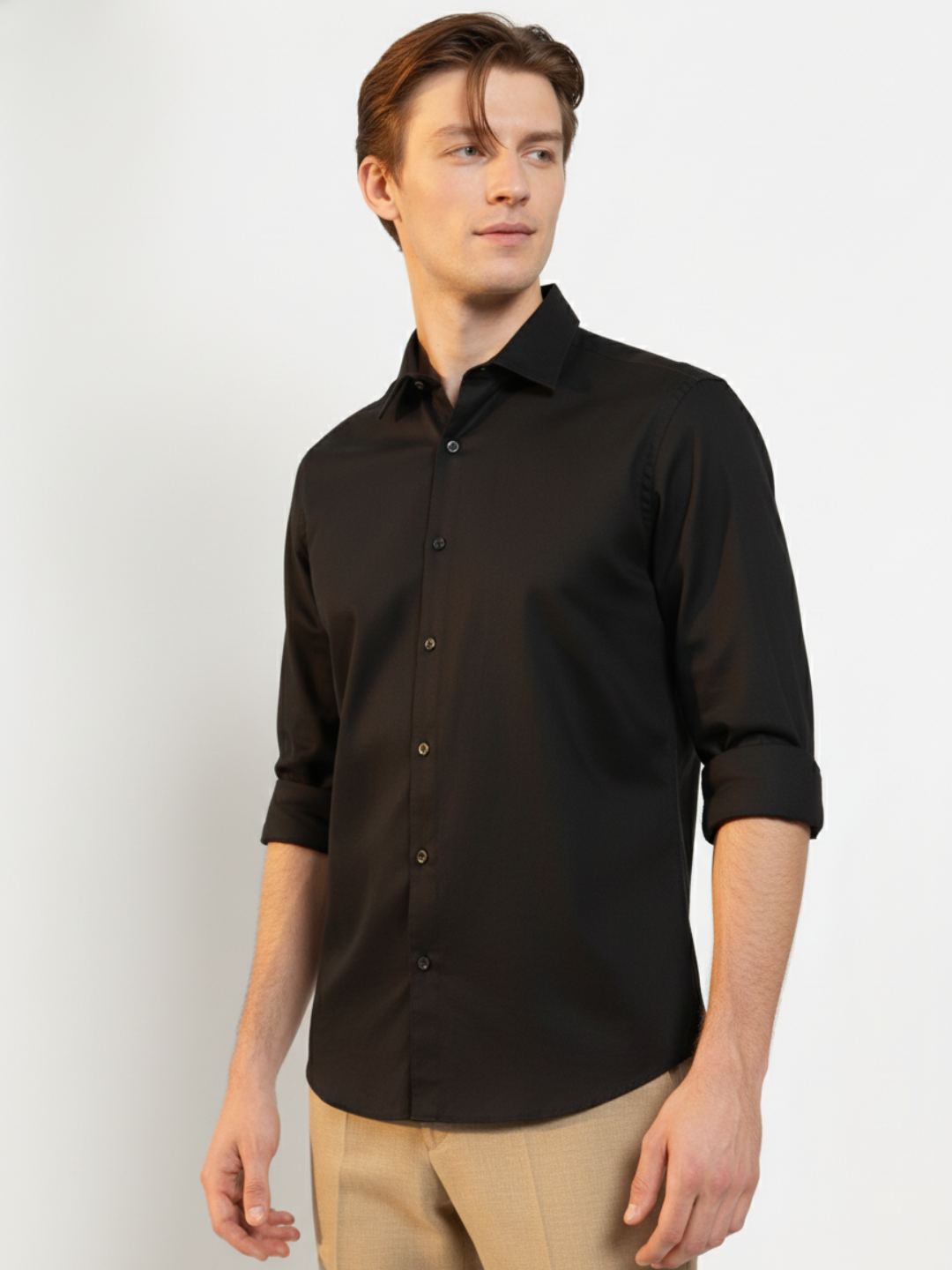 Premium Black GIZA Shirt
