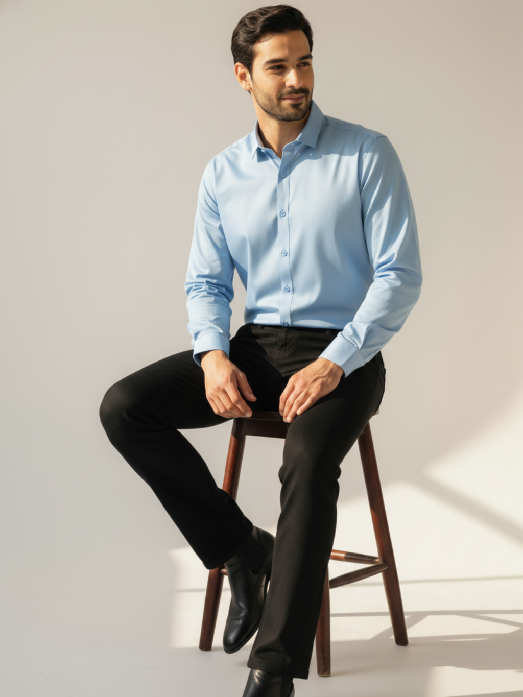 Sky Blue Premium Shirt