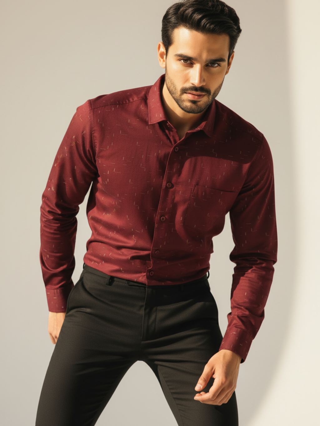 Tarapath Jacquard SUPIMA Shirt