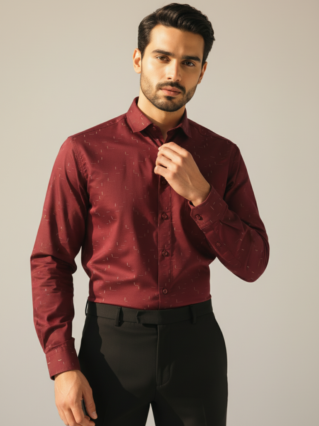 Tarapath Jacquard SUPIMA Shirt