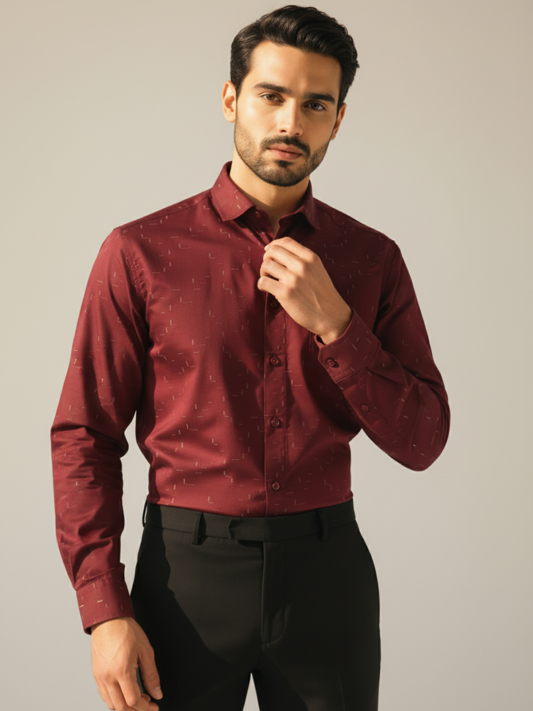 Tarapath Jacquard SUPIMA Shirt