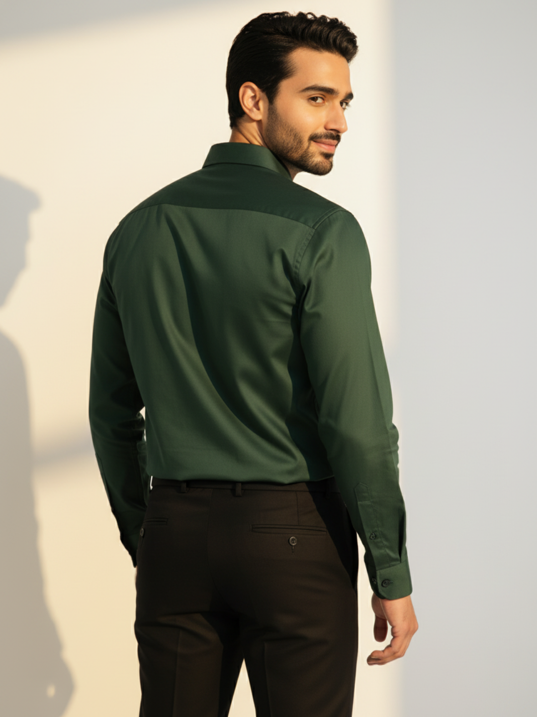 Teal Green GIZA Shirt