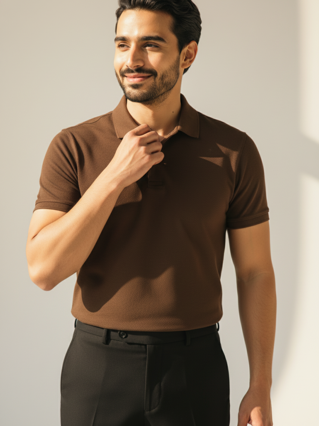 Coffee Polo Shirt