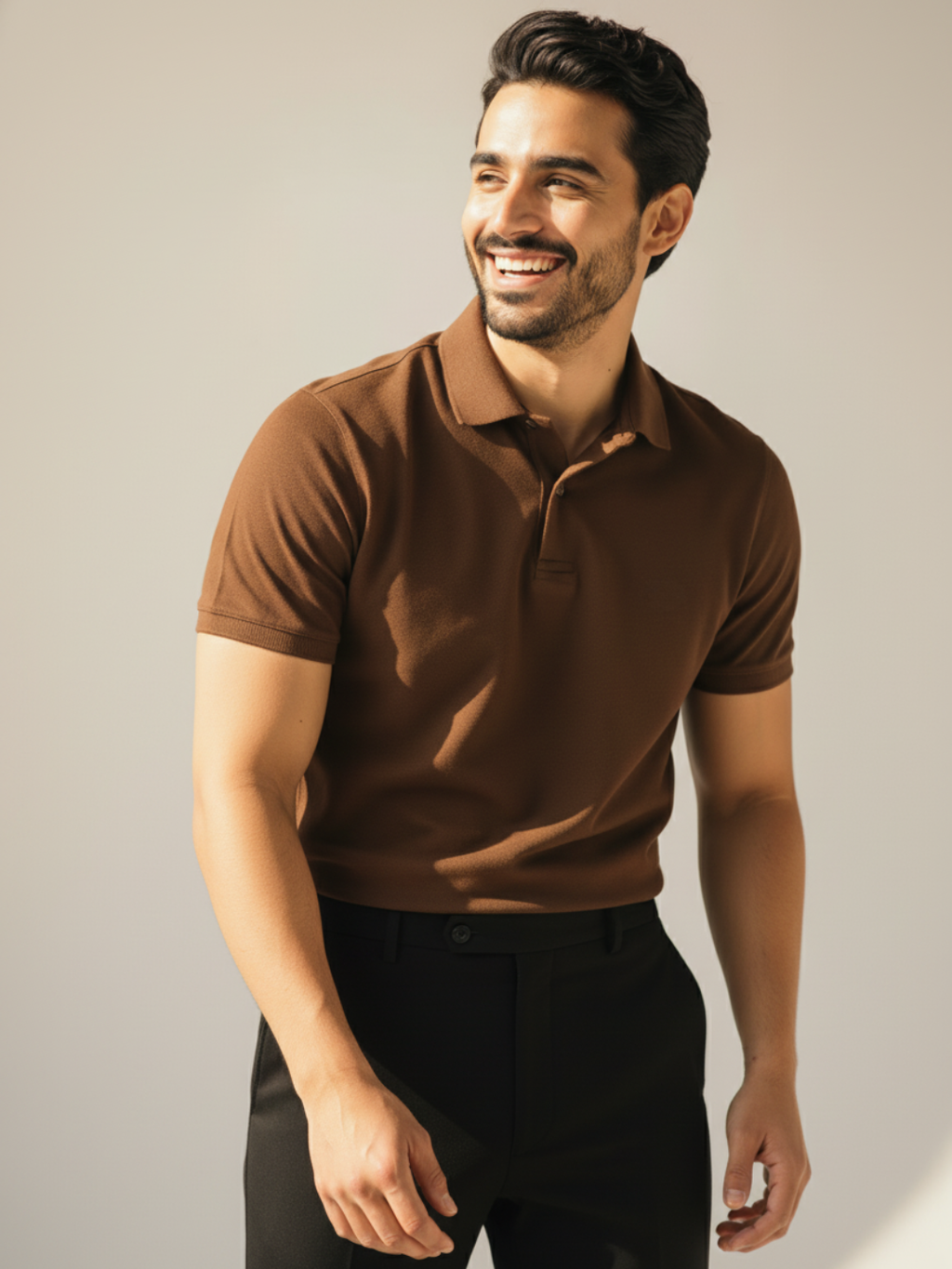 Coffee Polo Shirt