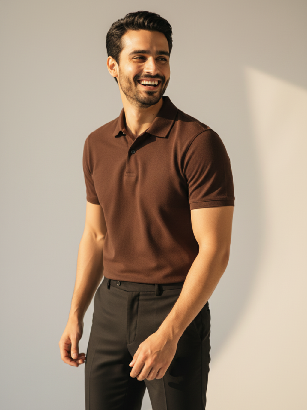 Coffee Polo Shirt