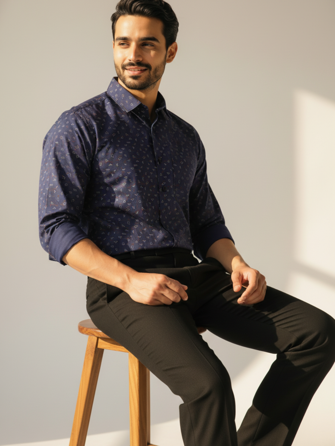 Geometric Prints GIZA Shirt