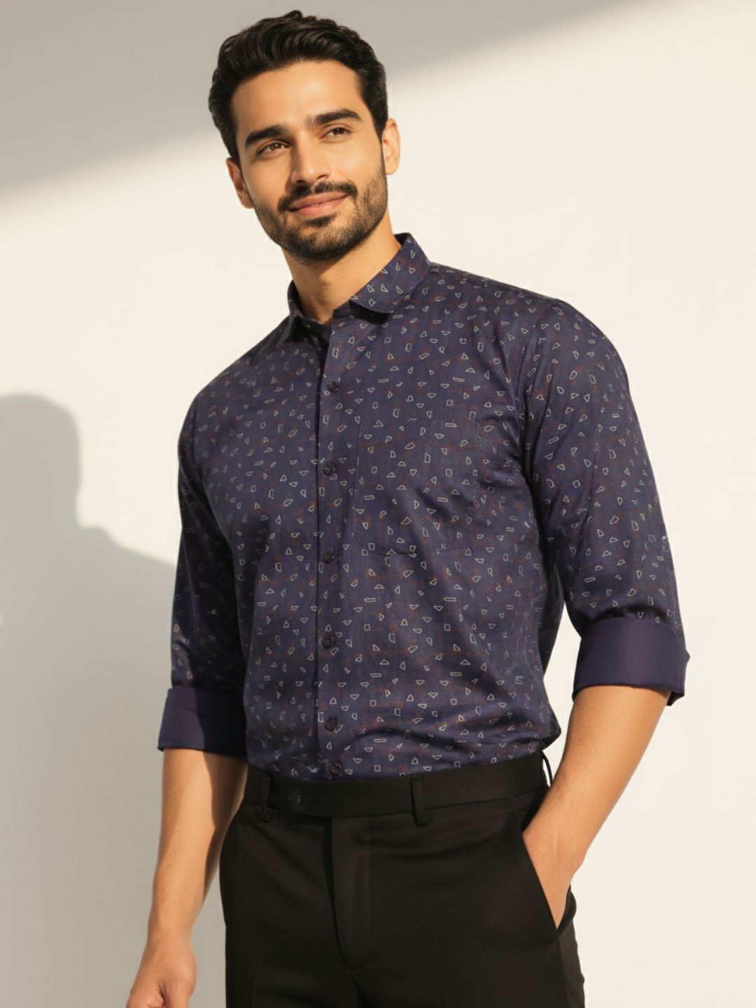 Geometric Prints GIZA Shirt